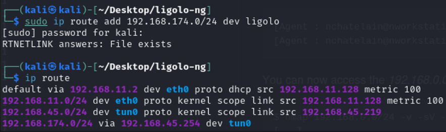 Add IP route